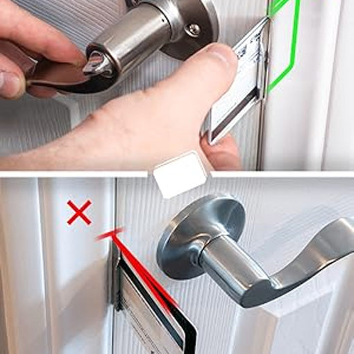 Door Silencer Strike Plate