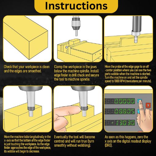 Edge and Center Finder