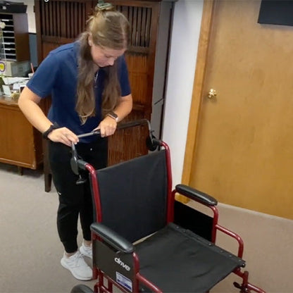 Ergonomic Wheelchair Handle Attachment