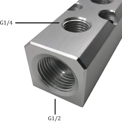 Pneumatic Manifold Air Distribution Block