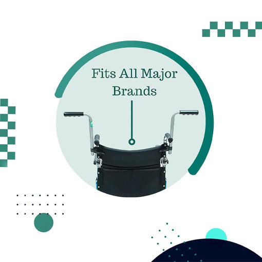 Push Wheelchair Handle Extender