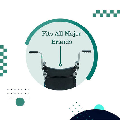 Push Wheelchair Handle Extender