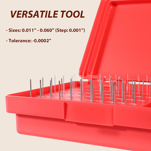 Steel Pin Gauge Set