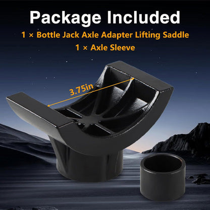 2-in-1 Bottle Jack Adapter Lifting Saddle