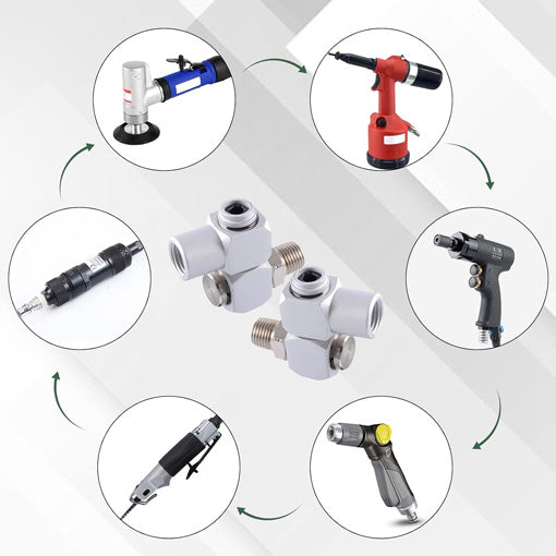 1/4" NPT 360 Degree Swivel Air Hose Fitting