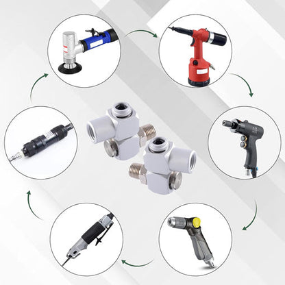 1/4" NPT 360 Degree Swivel Air Hose Fitting