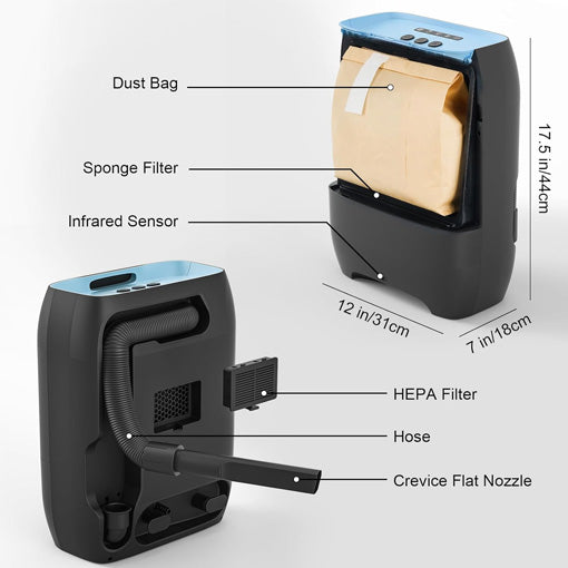 Touchless Automatic Vacuum Dustpan