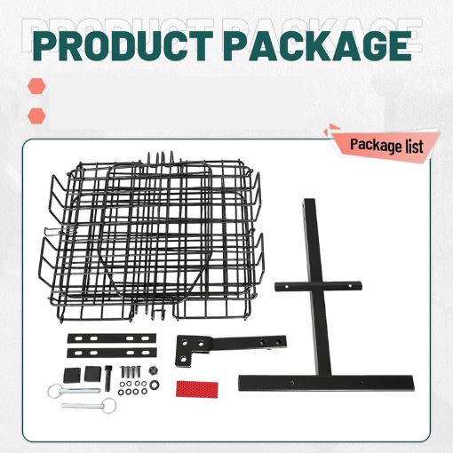 Mobility Scooters Folding Rear Basket