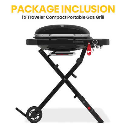 Traveler Compact Portable Gas Grill