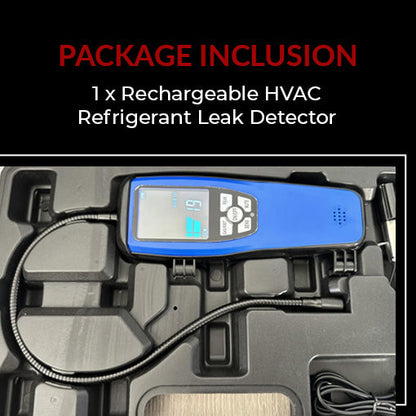 Rechargeable HVAC Refrigerant Leak Detector