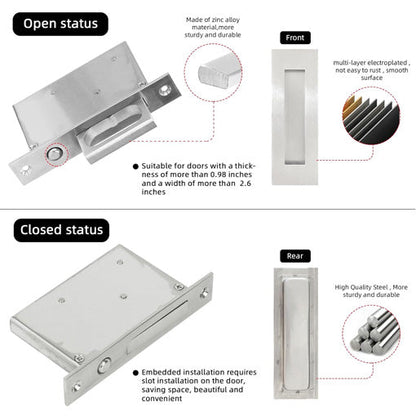 Pocket Door Handle and Edge Pull