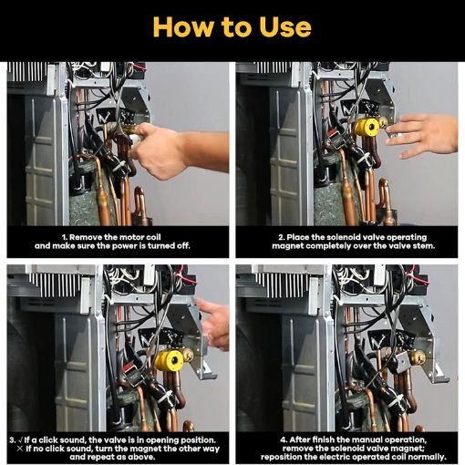 Solenoid Valve Troubleshooting Magnet
