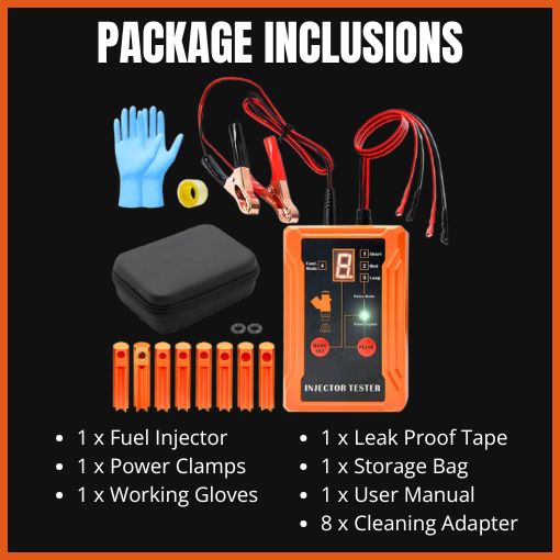Universal Fuel Injector Tester and Cleaner Tool Kit