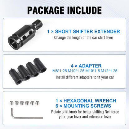 Universal Gear Shift Knob Adapter