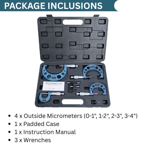 Outside Micrometer Set