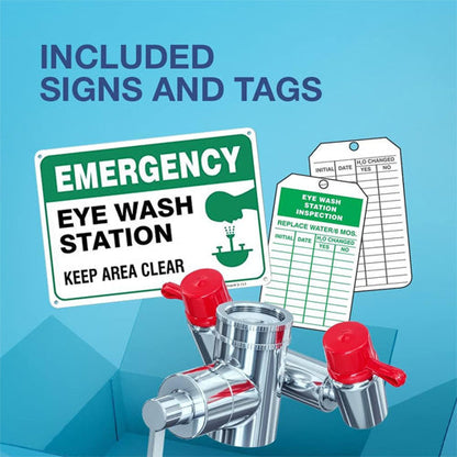 Faucet Eyewash Station Attachment