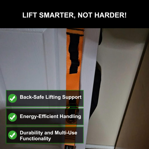 Ergonomic Lift Carry Straps