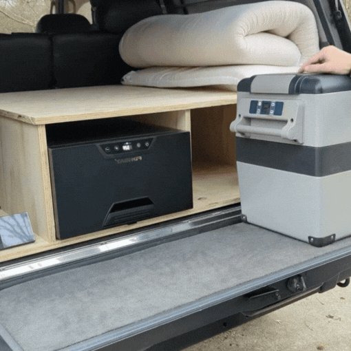 RV Car Portable Drawer Fridge